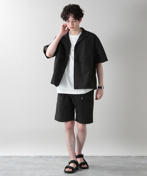 WILD THINGS（ワイルドシングス）の「【WILDTHINGS/ワイルドシングス】CAMPショーツ/943464（スラックス・メンズ・ブラック・MEDIUM/LARGE）」の3枚目の写真