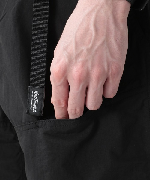 WILD THINGS（ワイルドシングス）の「【WILDTHINGS/ワイルドシングス】CAMPショーツ/943464（スラックス・メンズ・ブラック・MEDIUM/LARGE）」の11枚目の写真