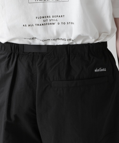 WILD THINGS（ワイルドシングス）の「【WILDTHINGS/ワイルドシングス】CAMPショーツ/943464（スラックス・メンズ・ブラック・MEDIUM/LARGE）」の12枚目の写真