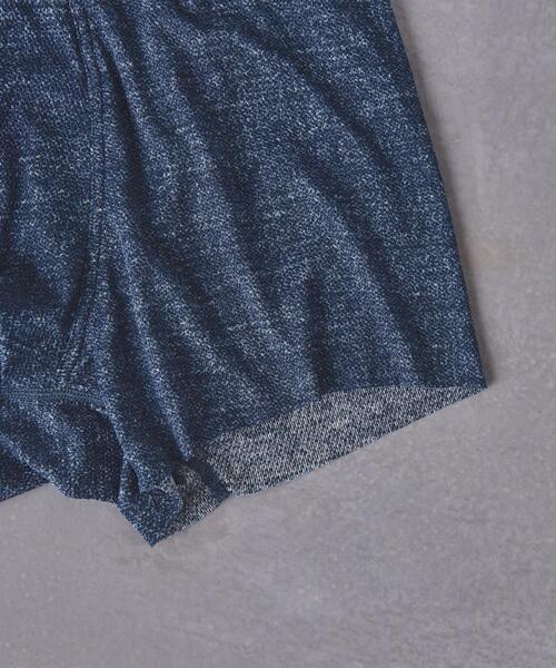 UNITED ARROWS（ユナイテッドアローズ）の「▲＜SEEK（シーク）＞ CUT OFF DENIM  メッシュ ボクサーパンツ　■■■（ボクサーパンツ・メンズ・ネイビー/ライトブルー・MEDIUM/LARGE）」の5枚目の写真