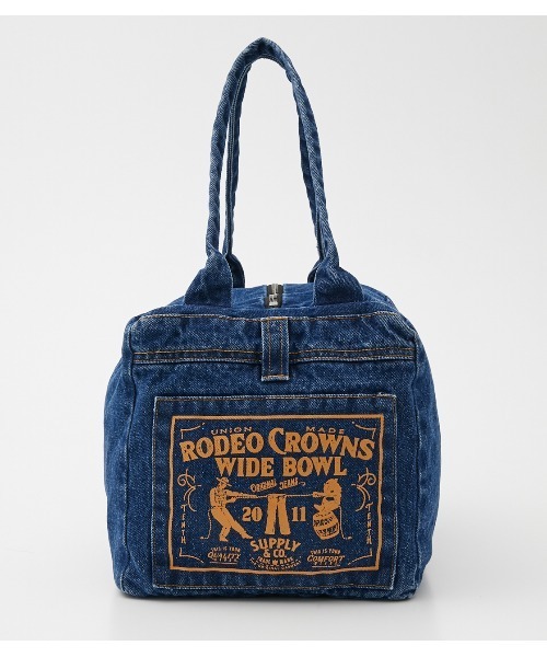 セール 0528 Denimキューブバッグ ショルダーバッグ Rodeo Crowns Wide Bowl ロデオクラウンズワイドボウル のファッション通販 Zozotown