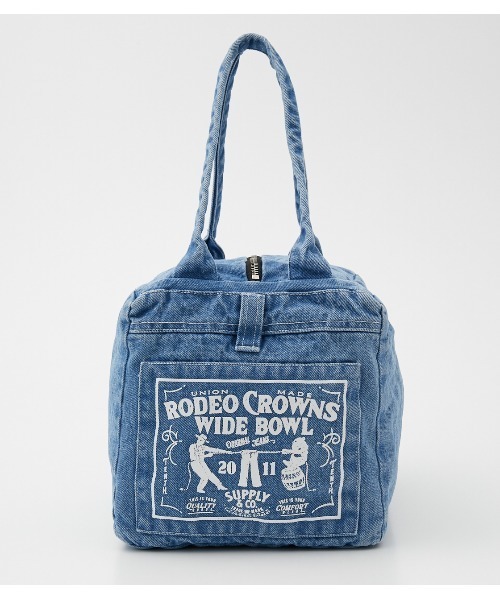 セール 0528 Denimキューブバッグ ショルダーバッグ Rodeo Crowns Wide Bowl ロデオクラウンズワイドボウル のファッション通販 Zozotown