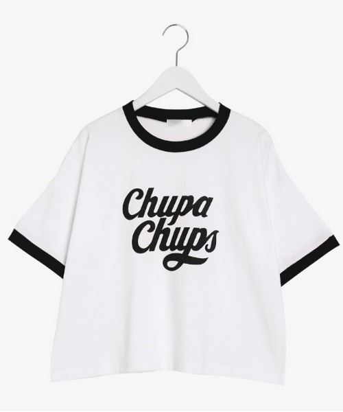 chuu（チュー）の「SONYUNARA キャンディーポップクロップ半袖Tシャツ（Tシャツ/カットソー・レディース・ブラック/ブルー/レッド・FREE）」の6枚目の写真