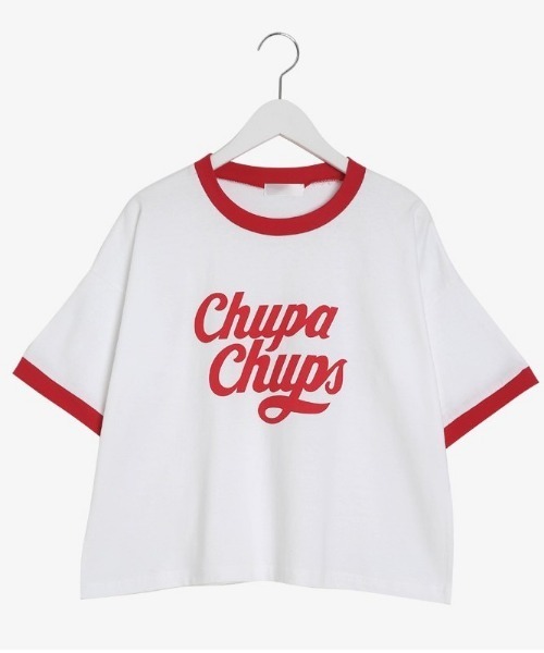 chuu（チュー）の「SONYUNARA キャンディーポップクロップ半袖Tシャツ（Tシャツ/カットソー・レディース・ブラック/ブルー/レッド・FREE）」の13枚目の写真