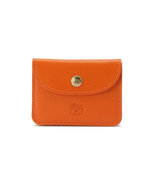 IL BISONTE（イルビゾンテ）の「IL BISONTE / ORIGINAL LEATHER / カードケース（カードケース・レディース・オレンジ/グリーン/オリーブ/グレー/ナチュラル/ライトブラウン/ダークブラウン/ブラック/レンガ/レッド/ネイビー/ホワイト・FREE）」の12枚目の写真