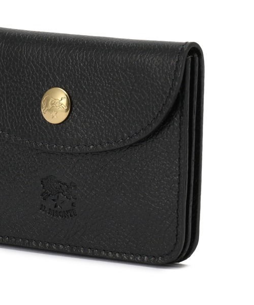 イルビゾンテ レザーカードケース 革 IL BISONTE BLACK IL BISONTE / ORIGINAL LEATHER / カードケース（カードケース