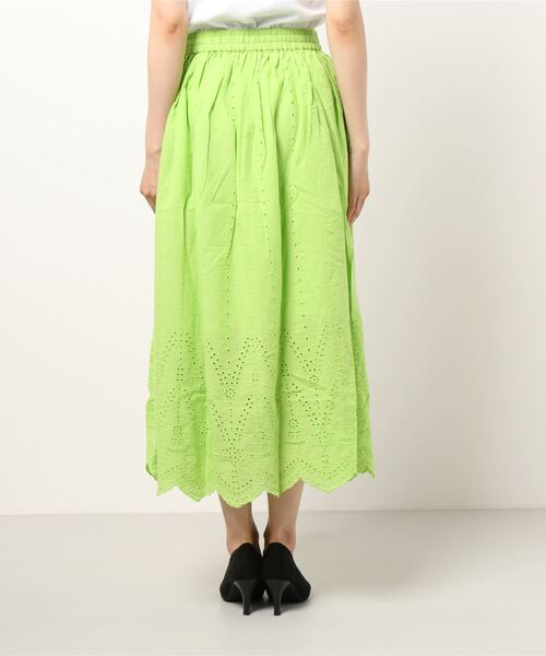 チャイハネ（チャイハネ）の「【チャイハネ】カットワークレースコットンスカート（スカート・レディース・ホワイト/ブラック/パープル/レッド/グリーン・FREE）」の19枚目の写真