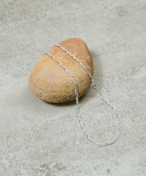 And A（アンドエー）の「And A アンドエー / Link chain necklace フィガロチェーンネックレス チョーカー シルバー925（ネックレス・メンズ・シルバー・40cm/60cm/50cm）」の8枚目の写真