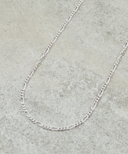 And A（アンドエー）の「And A アンドエー / Link chain necklace フィガロチェーンネックレス チョーカー シルバー925（ネックレス・メンズ・シルバー・40cm/60cm/50cm）」の10枚目の写真