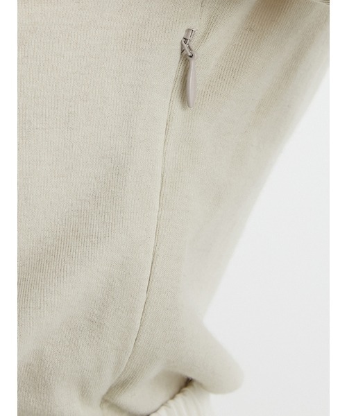 Mila Owen（ミラオーウェン）の「ニットプルオーバーセットドッキングバルーンワンピース（ワンピース・レディース・オリーブ/アイボリー・1/0）」の20枚目の写真