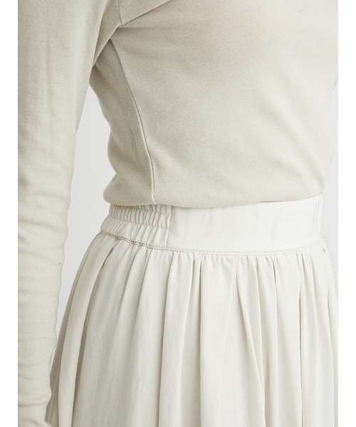 Mila Owen（ミラオーウェン）の「ニットプルオーバーセットドッキングバルーンワンピース（ワンピース・レディース・オリーブ/アイボリー・1/0）」の21枚目の写真