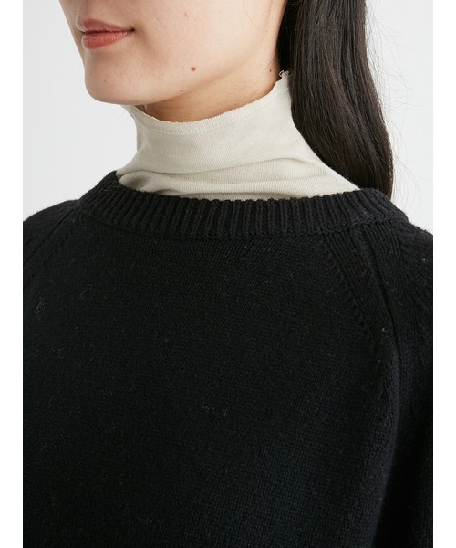 Mila Owen（ミラオーウェン）の「ニットプルオーバーセットドッキングバルーンワンピース（ワンピース・レディース・オリーブ/アイボリー・1/0）」の13枚目の写真