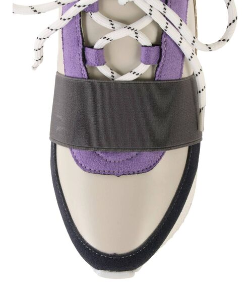 ELENDEEK（エレンディーク）の「プラットフォームスニーカー（スニーカー・レディース・その他1/その他2/ライトベージュ/ブラック・1/2/3）」の6枚目の写真