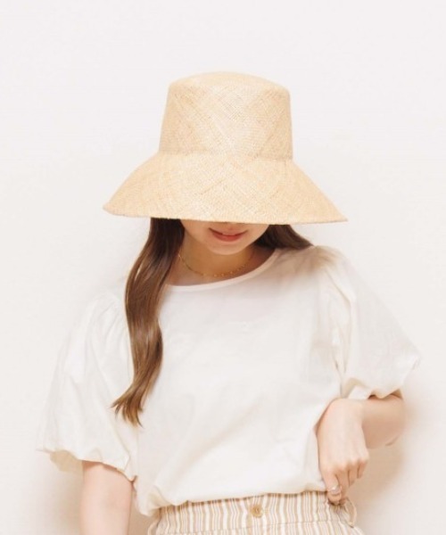flower（フラワー）の「サマーバケットハット（ハット・レディース・ベージュ・FREE）」の16枚目の写真