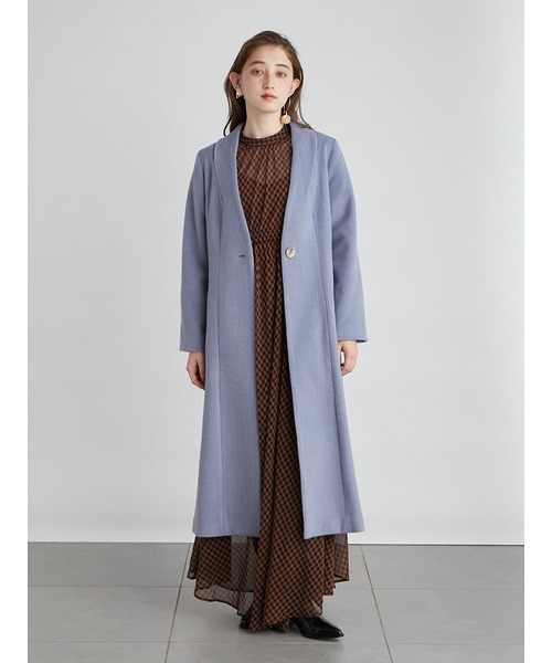 LILY BROWN（リリーブラウン）の「チェスターコート（チェスターコート・レディース・ブラック/ベージュ/ブラウン/ブルー・1/0）」の9枚目の写真