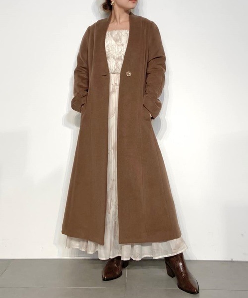 LILY BROWN（リリーブラウン）の「チェスターコート（チェスターコート・レディース・ブラック/ベージュ/ブラウン/ブルー・1/0）」の18枚目の写真