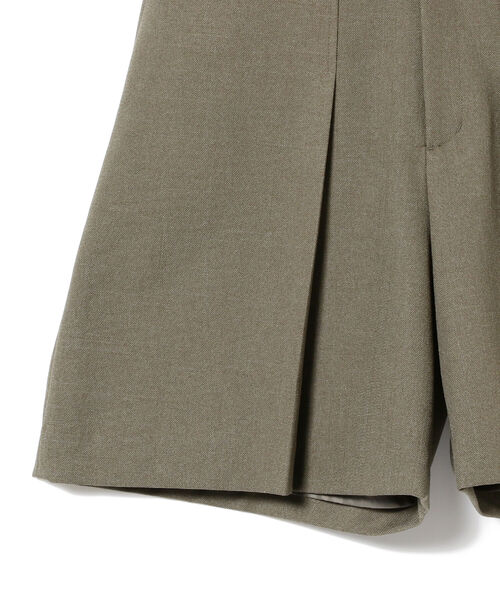 Ray BEAMS(レイビームス)の「Ray BEAMS / タック ハーフ パンツ(その他パンツ・レディース・オリーブ/ダークブラウン・1/0)」の19枚目の写真