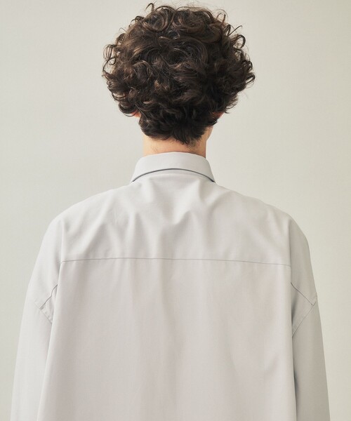 city（シティ）の「LONG SLEEVE SHIRTS（シャツ/ブラウス・メンズ・パープル/ライトグレー/グレイッシュベージュ・3/2/1）」の13枚目の写真