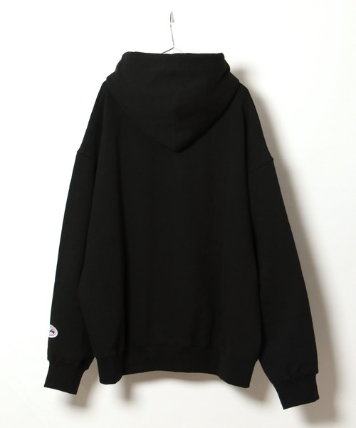 Paragraph（パラグラフ）の「【Paragraph】ワールドロゴパーカー／№36／21FW（パーカー・メンズ・ブラック/グレー/ライトグレー/グリーン・ﾌﾘ-）」の9枚目の写真