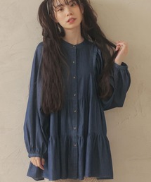 Sugar spoon | ・SUGAR SPOON ティアードチュニック＊(シャツ/ブラウス)