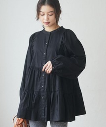 Sugar spoon | ・SUGAR SPOON ティアードチュニック＊(シャツ/ブラウス)