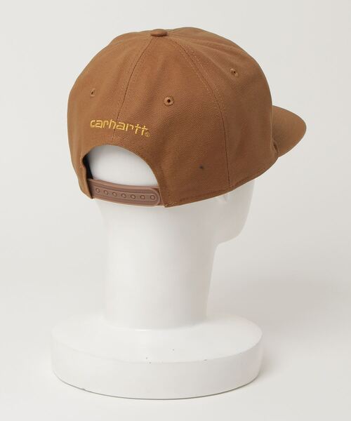 Carhartt(カーハート)の「carhartt/カーハート ASHLAND CAP/アッシュランド キャップ/ワンポイント ロゴ キャップ(キャップ・メンズ・チャコールグレー/ブラック/ブラウン・FREE)」の4枚目の写真