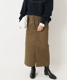 IENA | 《追加》コットンサテンカーゴスカート◆(スカート)