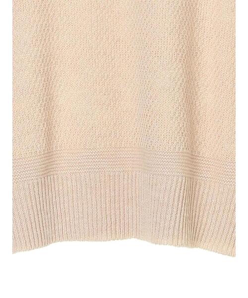 CRAFT STANDARD BOUTIQUE（クラフトスタンダードブティック）の「カノコニットベスト　＊（ベスト・レディース・アイボリー/チャコールグレー/ブラウン・FREE）」の12枚目の写真