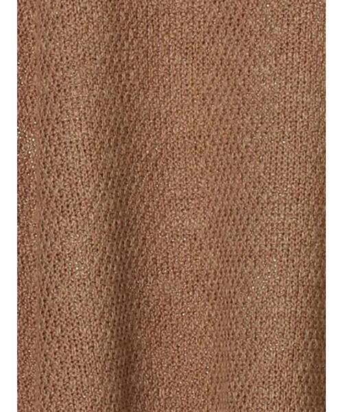 CRAFT STANDARD BOUTIQUE（クラフトスタンダードブティック）の「カノコニットベスト　＊（ベスト・レディース・アイボリー/チャコールグレー/ブラウン・FREE）」の16枚目の写真