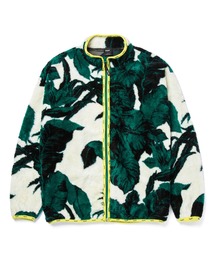 HUF | SATIVA FLORAL F/Z SHERPA / HUF シェルパジャケット フリース(ブルゾン)
