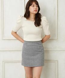 Allamanda（アラマンダ）の「チドリ柄台形／スカート／B（スカート）」