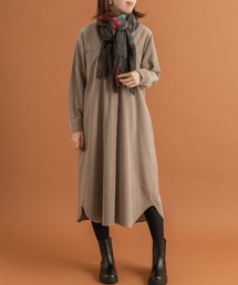 URBAN RESEARCH Sonny Label | コーデュロイスキッパーシャツワンピース(ワンピース)