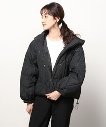 Per sist ence | Per sist ence/パーシエンス　中綿ダイヤキルト フードブルゾン(ダウンジャケット/コート)