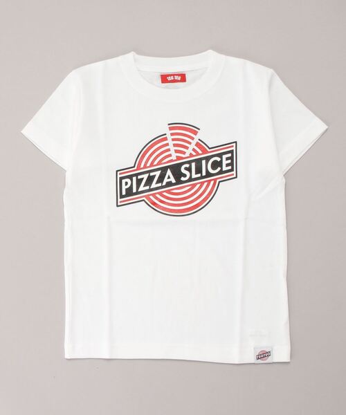 TEG TEG(テグテグ)の「TEG SLICE Tee(Tシャツ/カットソー・キッズ・ブラック/ホワイト/レッド・110cm/150cm/130cm)」の1枚目の写真