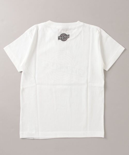 TEG TEG(テグテグ)の「TEG SLICE Tee(Tシャツ/カットソー・キッズ・ブラック/ホワイト/レッド・110cm/150cm/130cm)」の6枚目の写真