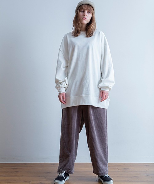 Universal Style Wear(ユニバーサルスタイルウェア)の「Universal Style Wear シーム ロンT(Tシャツ/カットソー・メンズ・ブラウン/ホワイト/ブラック・X-LARGE/LARGE/MEDIUM)」の16枚目の写真