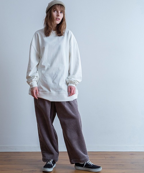 Universal Style Wear(ユニバーサルスタイルウェア)の「Universal Style Wear シーム ロンT(Tシャツ/カットソー・メンズ・ブラウン/ホワイト/ブラック・X-LARGE/LARGE/MEDIUM)」の9枚目の写真