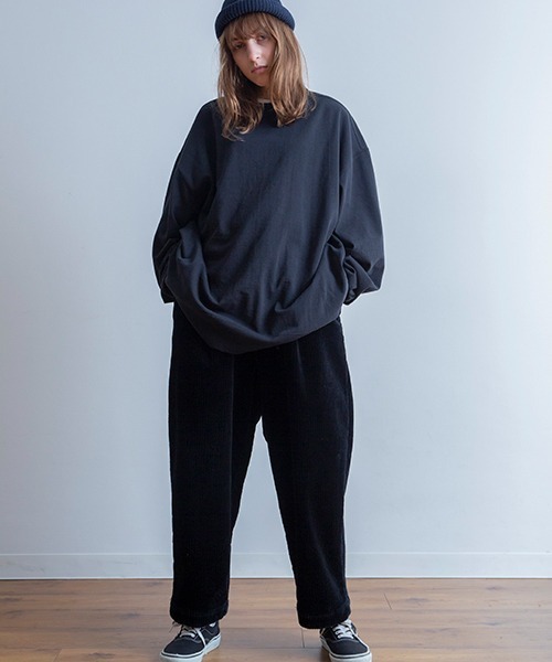Universal Style Wear(ユニバーサルスタイルウェア)の「Universal Style Wear シーム ロンT(Tシャツ/カットソー・メンズ・ブラウン/ホワイト/ブラック・X-LARGE/LARGE/MEDIUM)」の12枚目の写真
