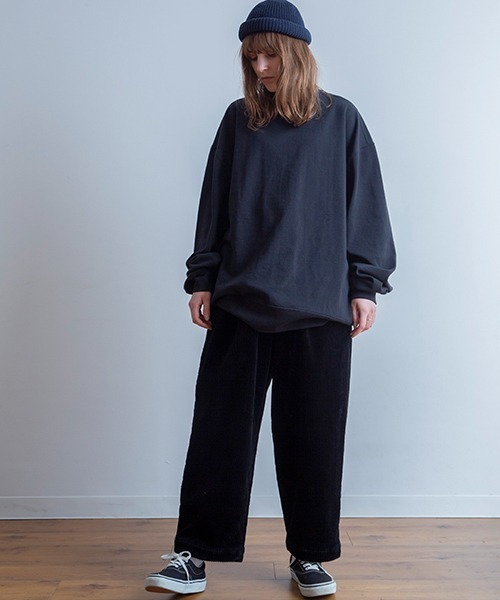 Universal Style Wear(ユニバーサルスタイルウェア)の「Universal Style Wear シーム ロンT(Tシャツ/カットソー・メンズ・ブラウン/ホワイト/ブラック・X-LARGE/LARGE/MEDIUM)」の7枚目の写真