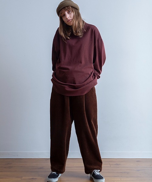 Universal Style Wear(ユニバーサルスタイルウェア)の「Universal Style Wear シーム ロンT(Tシャツ/カットソー・メンズ・ブラウン/ホワイト/ブラック・X-LARGE/LARGE/MEDIUM)」の14枚目の写真
