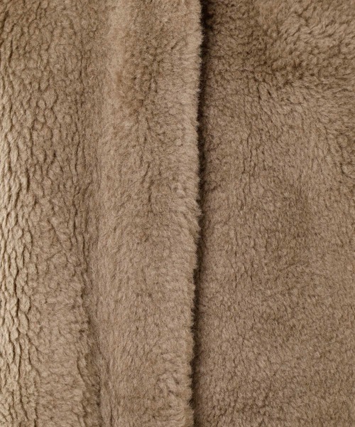 OUVRAGE CLASSE(ウヴラージュクラス)の「【SMUK/スムーク】エコファーフードジャケット(その他アウター・レディース・ベージュ/アイボリー・FREE)」の14枚目の写真