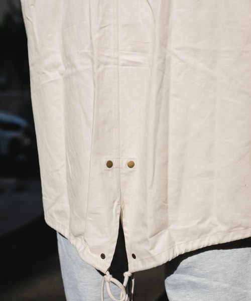 BROKEN BASE（ブロークンベース）の「M-65 ノーフーディーモッズコート（モッズコート・メンズ・ホワイト/ブラック/カーキ・MEDIUM/LARGE）」の7枚目の写真