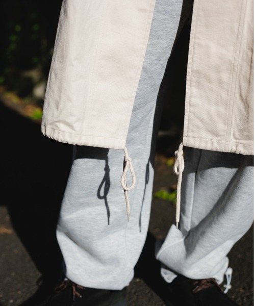 BROKEN BASE（ブロークンベース）の「M-65 ノーフーディーモッズコート（モッズコート・メンズ・ホワイト/ブラック/カーキ・MEDIUM/LARGE）」の8枚目の写真