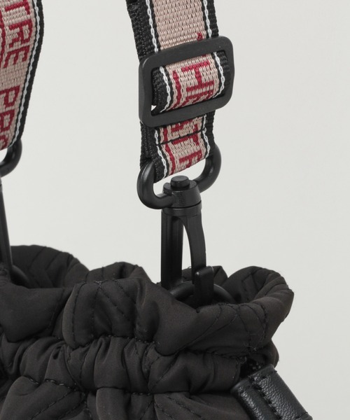 THEATRE PRODUCTS（シアタープロダクツ）の「【THEATRE PRODUCTS/シアタープロダクツ】キルティング巾着バッグ/239748（ショルダーバッグ・メンズ・ブラック/オリーブ/マスタード/ワインレッド・FREE）」の16枚目の写真