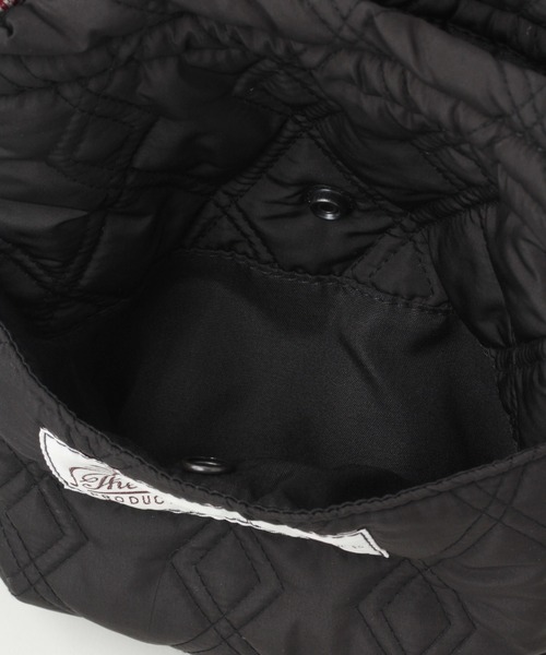 THEATRE PRODUCTS（シアタープロダクツ）の「【THEATRE PRODUCTS/シアタープロダクツ】キルティング巾着バッグ/239748（ショルダーバッグ・メンズ・ブラック/オリーブ/マスタード/ワインレッド・FREE）」の11枚目の写真