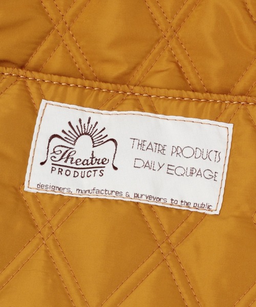 THEATRE PRODUCTS（シアタープロダクツ）の「【THEATRE PRODUCTS/シアタープロダクツ】キルティング巾着バッグ/239748（ショルダーバッグ・メンズ・ブラック/オリーブ/マスタード/ワインレッド・FREE）」の12枚目の写真