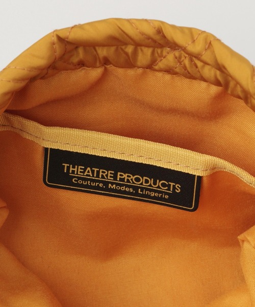 THEATRE PRODUCTS（シアタープロダクツ）の「【THEATRE PRODUCTS/シアタープロダクツ】キルティング巾着バッグ/239748（ショルダーバッグ・メンズ・ブラック/オリーブ/マスタード/ワインレッド・FREE）」の14枚目の写真