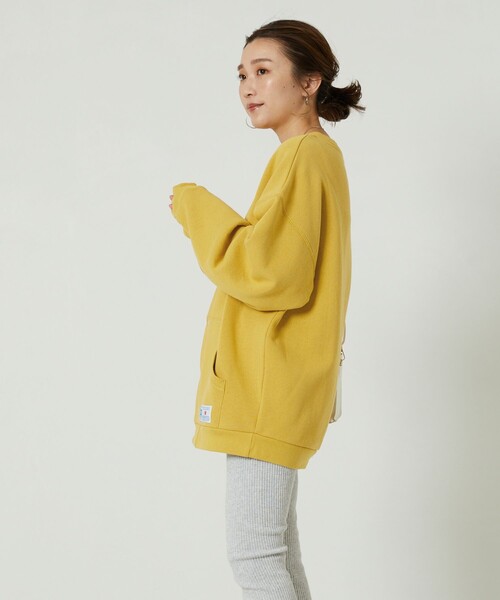 FREAK'S STORE（フリークスストア）の「▽【WEB限定】Gerry Cosby×FREAK'S STORE/ジェリー・コスビー　別注Cosbyスナップカーディガン（カーディガン/ボレロ・レディース・ブラック/グリーン/パープル/グレー/イエロー・ﾌﾘ-）」の17枚目の写真