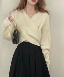 sakishimatokyo | 【ZOZO限定】「カシュクールニット」(ニット/セーター)