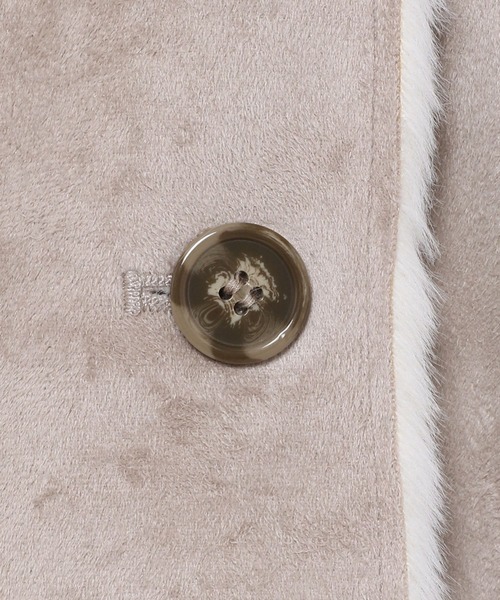 GLOBAL WORK(グローバルワーク)の「【キッズ】フワフワムートンコート/959265(ムートンコート・キッズ・ベージュ/グレー・100cm/130cm/120cm/110cm/140cm/150cm/160cm)」の9枚目の写真